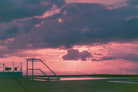 Sunset by the Pool in Quindío