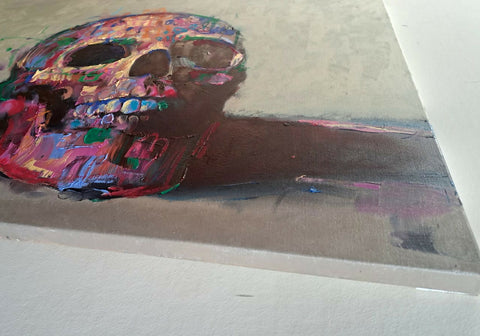 Pink skull 2