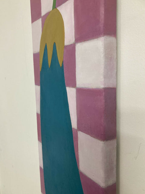 Blue-Green Aubergine