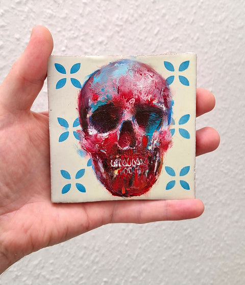 Skull Tile 14