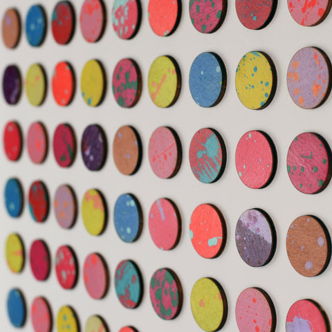 SPLASH ONE HUNDRED PAINTED DOTS COPPER