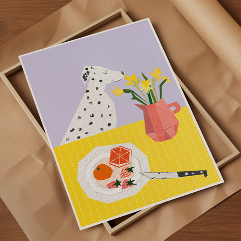 A3 unframed mockup