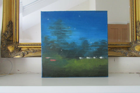 Seen From a Train, Blue