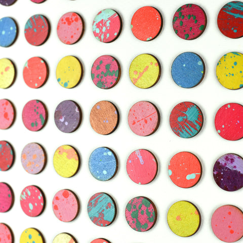 SPLASH ONE HUNDRED PAINTED DOTS COPPER