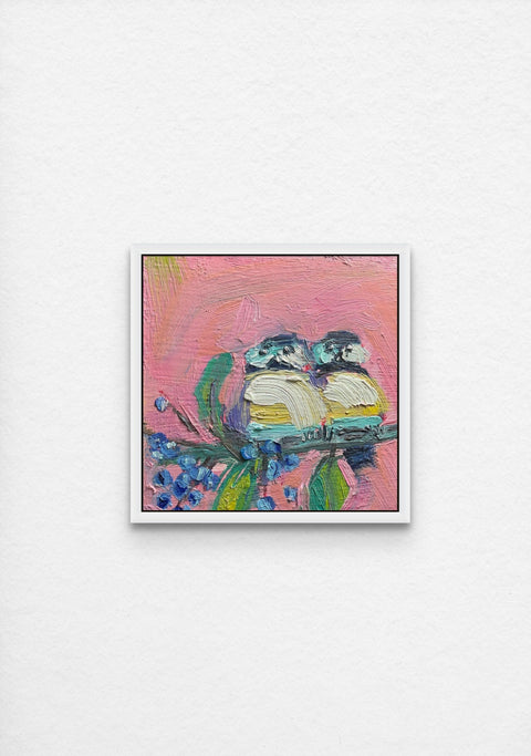 little lovebirds_framed