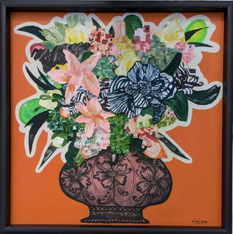 My Passion in Full Bloom with Frame