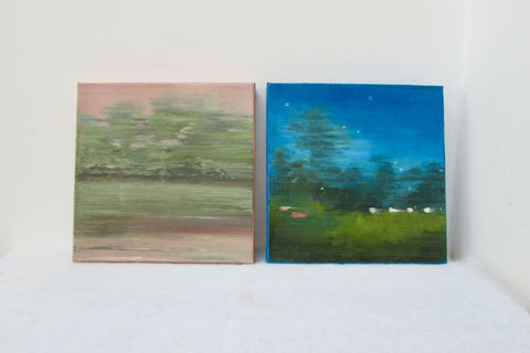 Seen From a Train, Pink