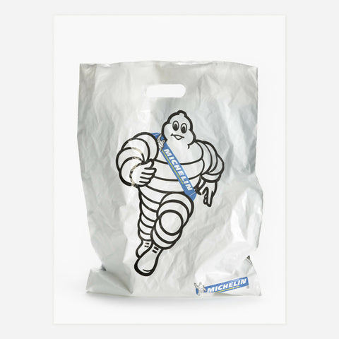 #0064, Michelin Man Bag Print