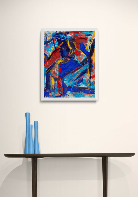 Fatima Mian - Rhapsody in room - Buy Art - Art for sale - Artist - Painter - London Arist