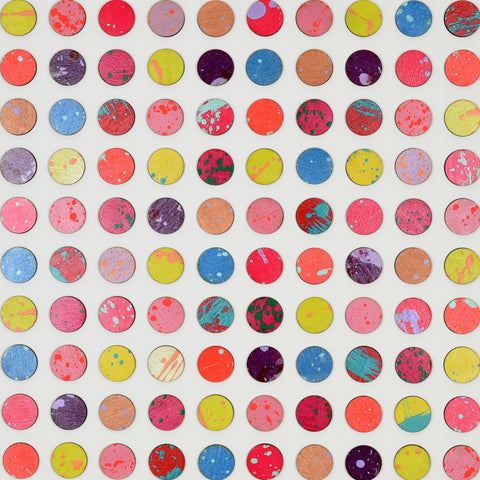 SPLASH ONE HUNDRED PAINTED DOTS COPPER