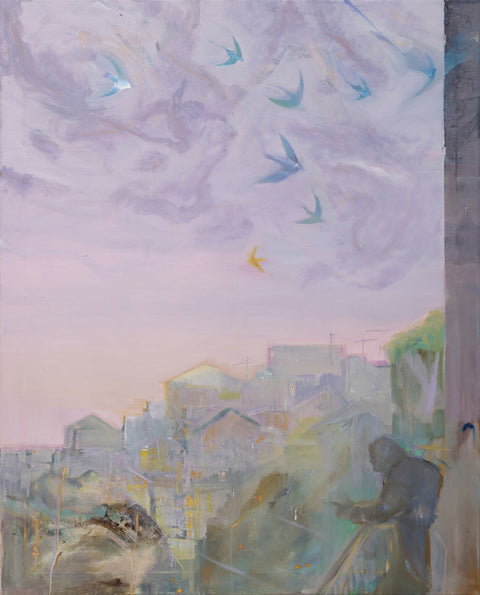 swifts_over_lisbon_dusk_freddie_darke_painting copy
