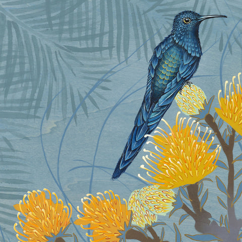 The Bird of Bahia on Gold