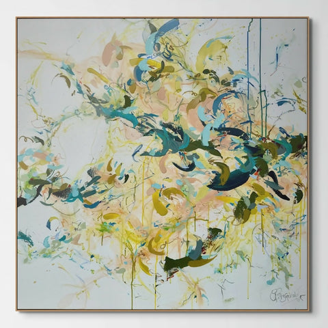 JoFitzGerald_Breatheandletgo_mixedmediaabstractpainting._full_122x122cm