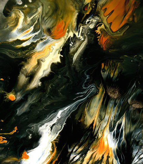 BLAZING FIRES #2 (Limited Edition Print)