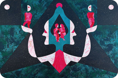 The Moon Only Shines From The Light of The Sun