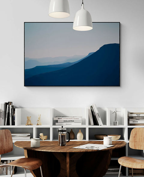 Dusky Mountain II - Fatima Mian - Photographer - Artist - Female Artist - Female Photographer - Artists of Color - Buy Art - Buy Photography - Landscape Photography - Mountain Photos - in situ 2