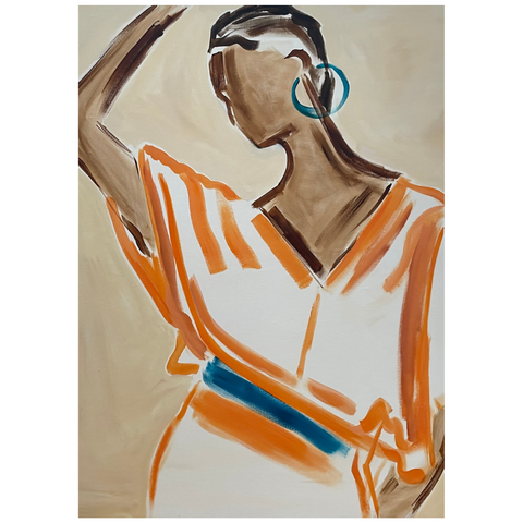 Authenticity Elise Mendelle Original Painting