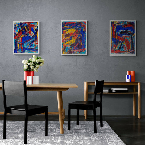 Fatima Mian -90s vibes series -painting-artist-BAME artist-artist of colour-original painting-artwork for sale - buy art - london artist - abstract painter