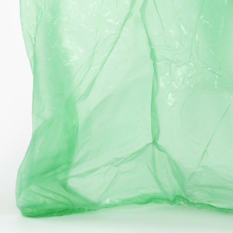 #0181, Green Vest Carrier Bag Print