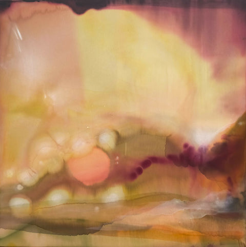 Warm sun-rain on the skin, in the haze of the heat 1.0
