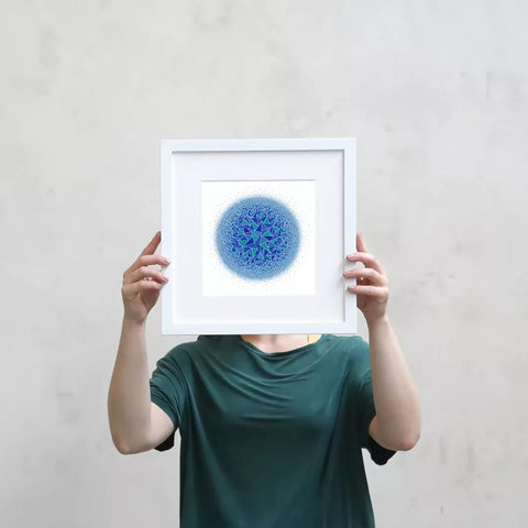 Stella Zuegel Geometric Art WAVES-8x8 1080x