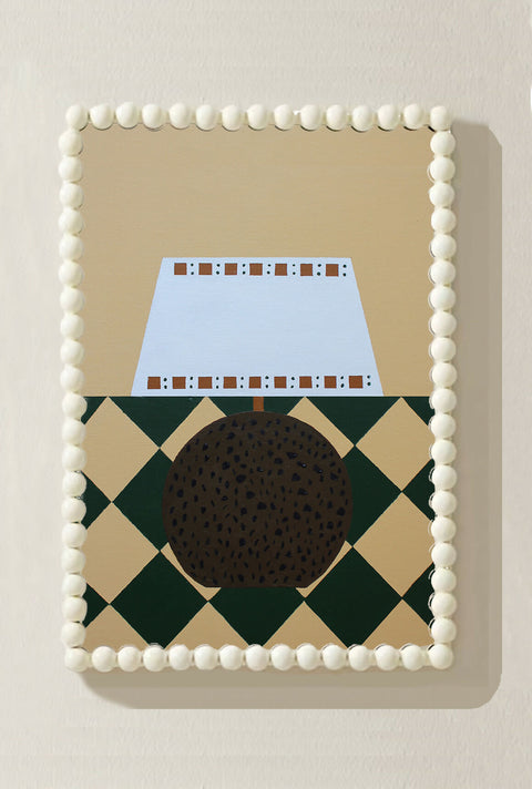Small Round Lamp Print