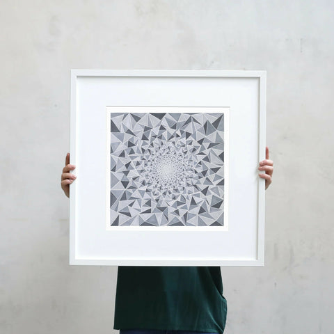 Stella Zuegel Geometric Art SILVERFOX-16x16_1944x