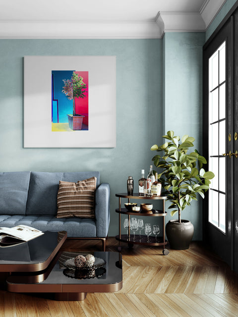 The Divided One - Fatima Mian - Artist - Art - Art for sale - Affordable Art - Budget Friendly Art - Affordable Art Prints - Art Under £100 - Modern Wall Art - Art for Interiors - Art for Office Decor - Colourful Art Home Decor