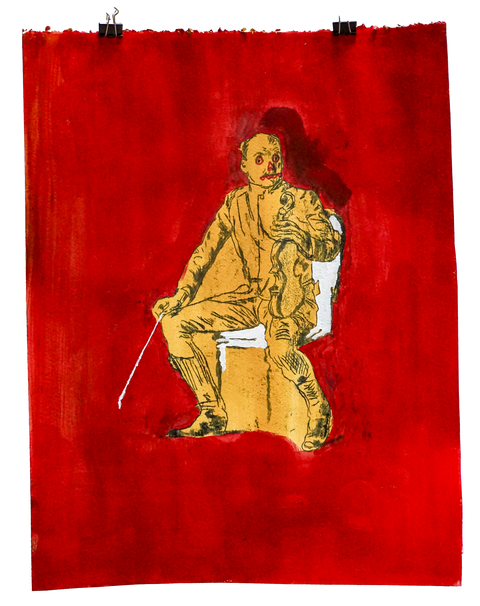 George Du Maurier — Violinist: Study from Life