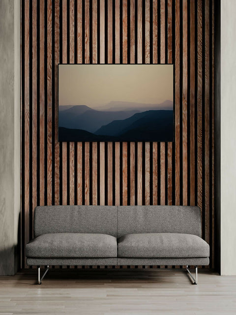 Dusky Mountain IIII - Fatima Mian - Photographer - Artist - Female Artist - Female Photographer - Artists of Color - Buy Art - Buy Photography - Landscape Photography - Mountain Photos - in situ 4