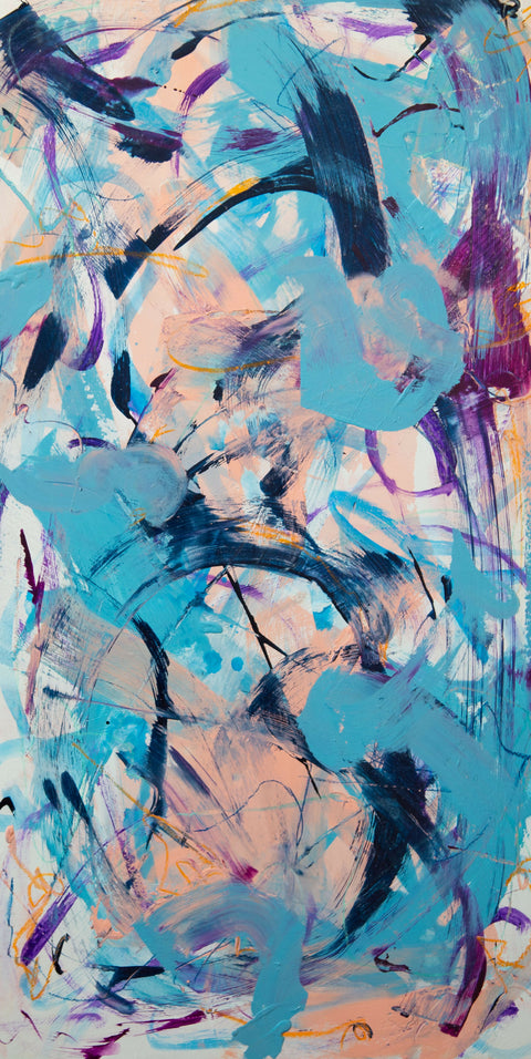 Apex- fatima mian - artist - abstract painting - painter - london artist - buy art - art for sale - bame artist
