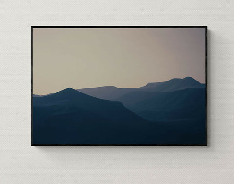 Dusky Mountain IV - Fatima Mian - Photographer - Artist - Female Artist - Female Photographer - Artists of Color - Buy Art - Buy Photography - Landscape Photography - Mountain Photos - insut 3