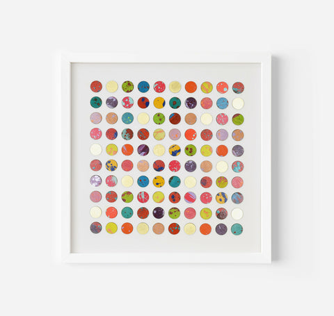 SPLASH ONE HUNDRED PAINTED DOTS WITH GOLD