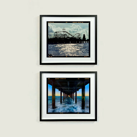 Pleasure Pier Southwold Pier 445 Black Frame on the wall