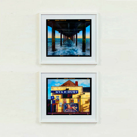 Southwold Pier Pleasure Park 445 White Frame Pair