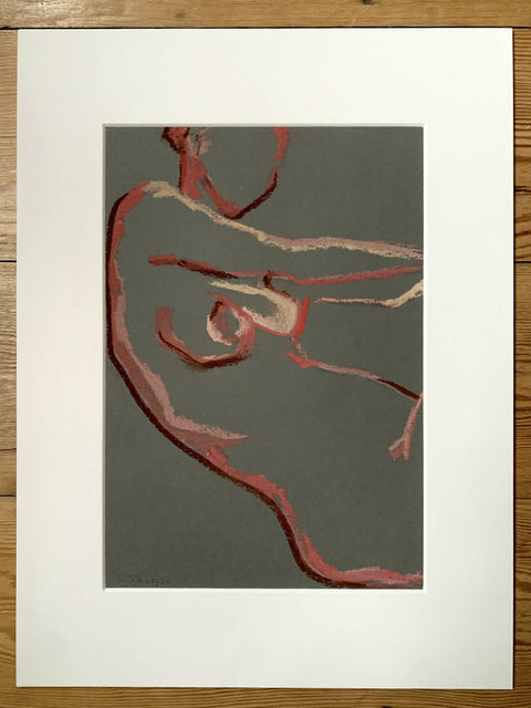 Silhouette in Pastel III