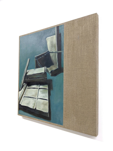 Side_WindowPanesandLateNights_2021_OilonLinenonBoard_60x60cm_