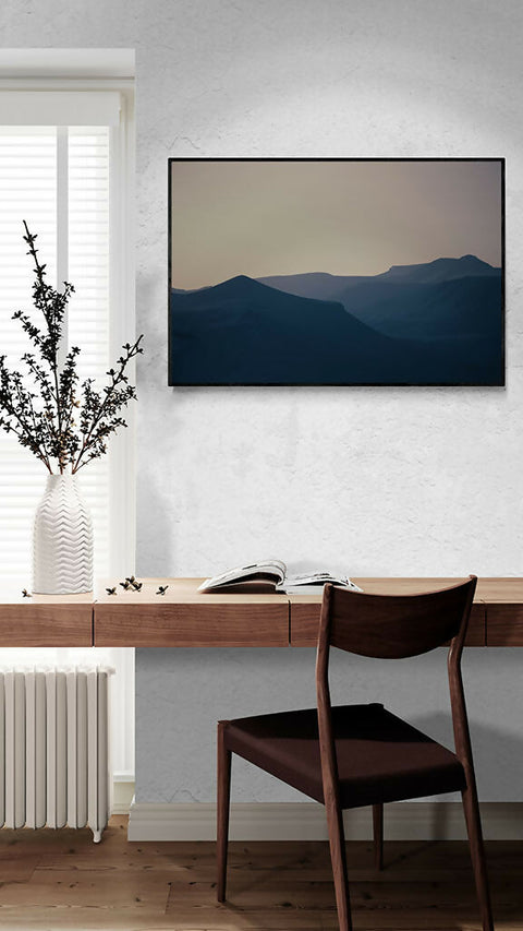 Dusky Mountain IV - Fatima Mian - Photographer - Artist - Female Artist - Female Photographer - Artists of Color - Buy Art - Buy Photography - Landscape Photography - Mountain Photos - insitu1