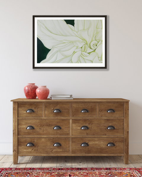 Geometry in Nature 4 - Madonna Roselily Print