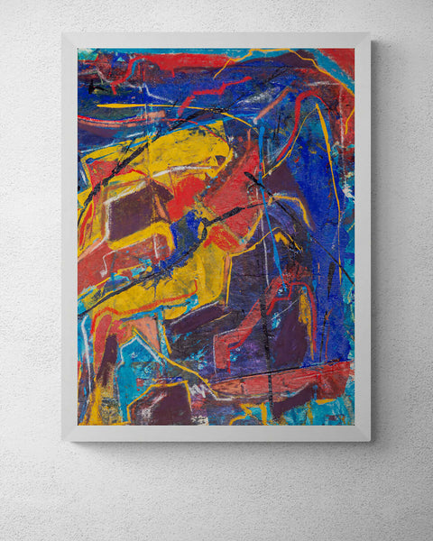 Fatima-Mian-Artist-Painter-Abstract Artist-Ribbons of Euphoria-Mondrian