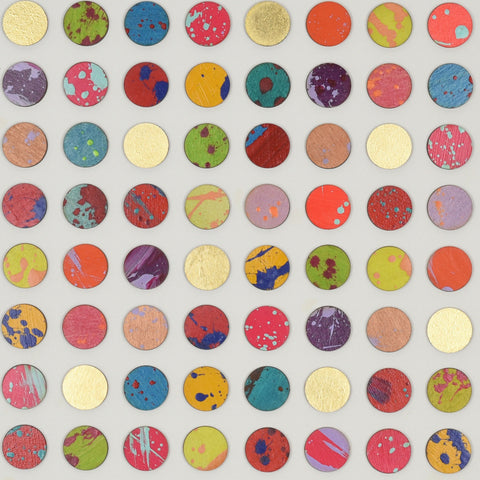 SPLASH ONE HUNDRED PAINTED DOTS WITH GOLD