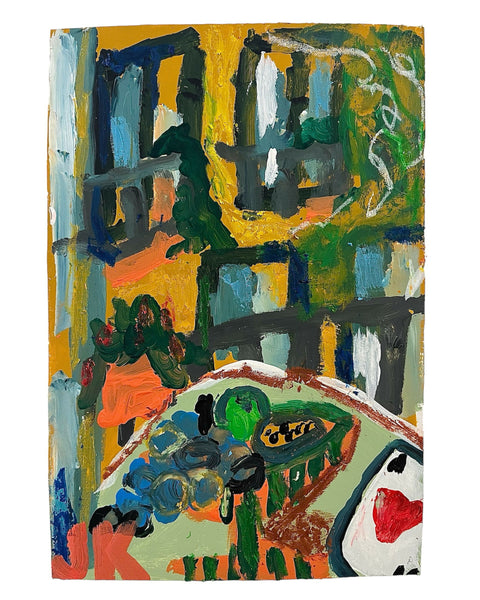 Balcony Table Still Life, 2024