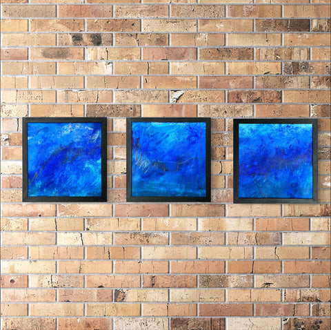 Drops of the deep sea (triptych)