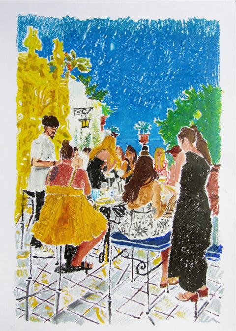 Franco's bar, Positano