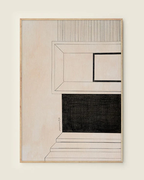 Modernist Pencil Study
