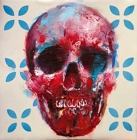 Skull Tile 14