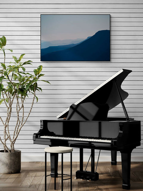 Dusky Mountain II - Fatima Mian - Photographer - Artist - Female Artist - Female Photographer - Artists of Color - Buy Art - Buy Photography - Landscape Photography - Mountain Photos - insitu1