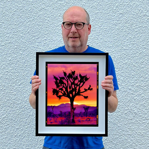 Richard Holding Joshua Tree (Portrait) 445 Portrait Black Frame Film Rebate