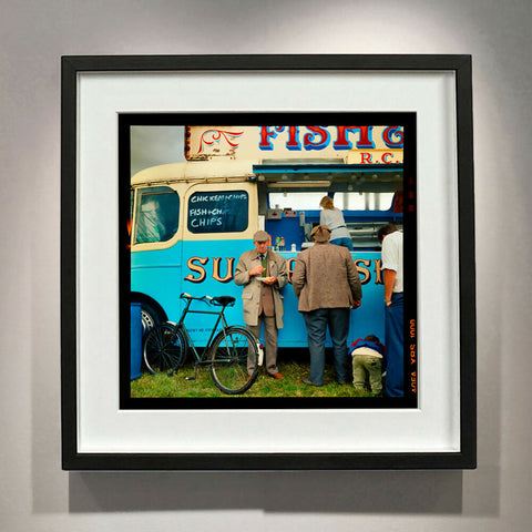 Fish & Chips Van (Square), Haddenham Steam Rally, 1993