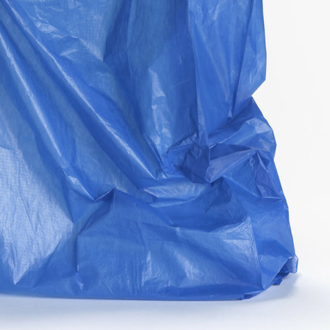 #0024, Blue Vest Carrier Bag Print
